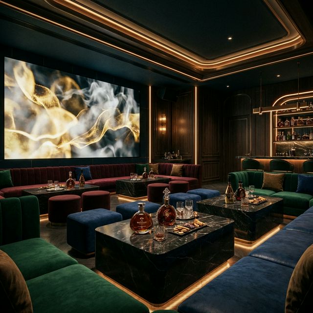 정자 미러룸 프리미엄 VVIP 라운지 실제 시설